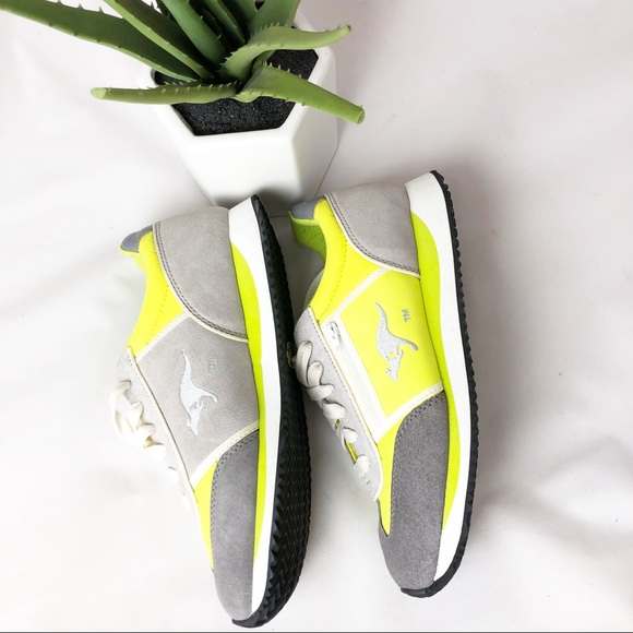 KangaROOS Shoes - KangaROOS Neon Sneakers Suede Stash